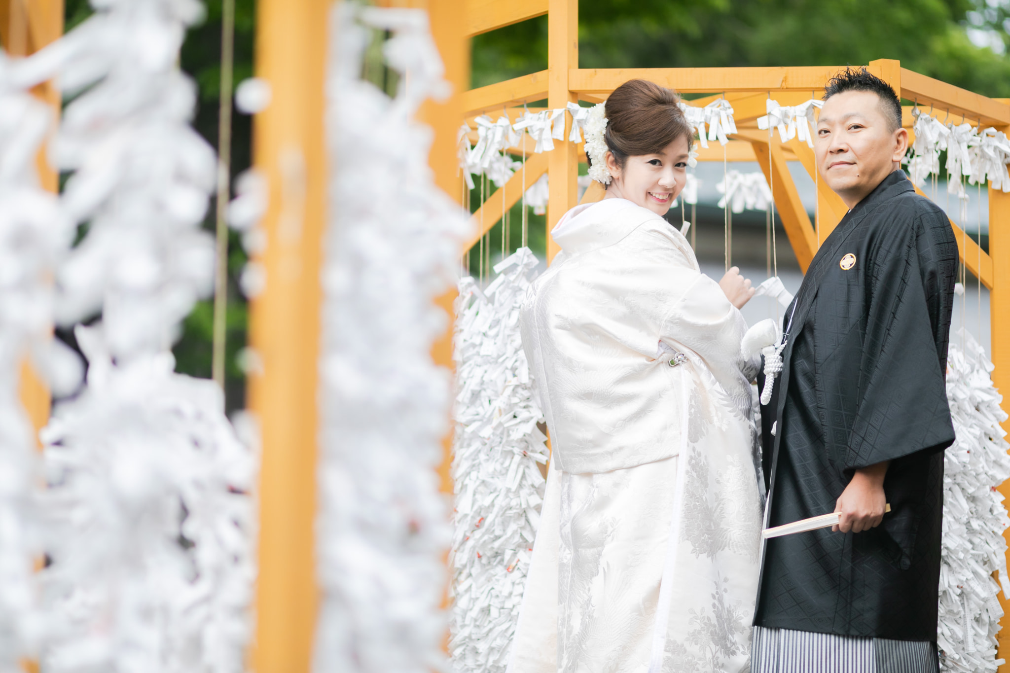 Wedding day_08_北海道神宮、レストランミュゼ